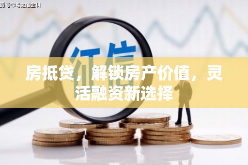 雨山房抵贷，解锁房产价值，灵活融资新选择