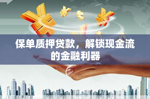 雨山保单质押贷款，解锁现金流的金融利器