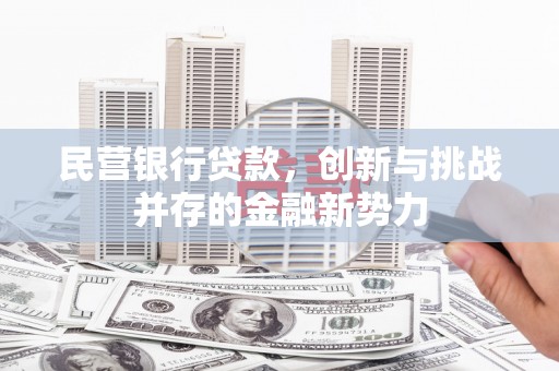 雨山民营银行贷款，创新与挑战并存的金融新势力