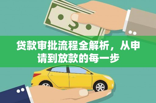 雨山贷款审批流程全解析，从申请到放款的每一步