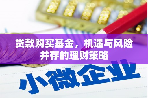 雨山贷款购买基金，机遇与风险并存的理财策略