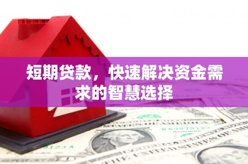 雨山短期贷款，快速解决资金需求的智慧选择