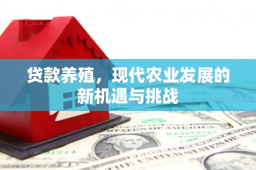 雨山贷款养殖，现代农业发展的新机遇与挑战