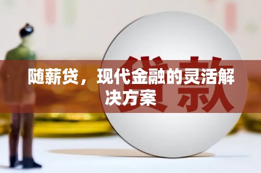 雨山随薪贷，现代金融的灵活解决方案