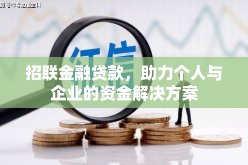雨山招联金融贷款，助力个人与企业的资金解决方案