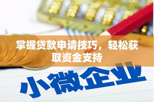 雨山掌握贷款申请技巧，轻松获取资金支持