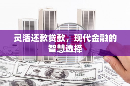 雨山灵活还款贷款，现代金融的智慧选择