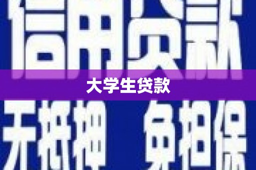 雨山大学生贷款