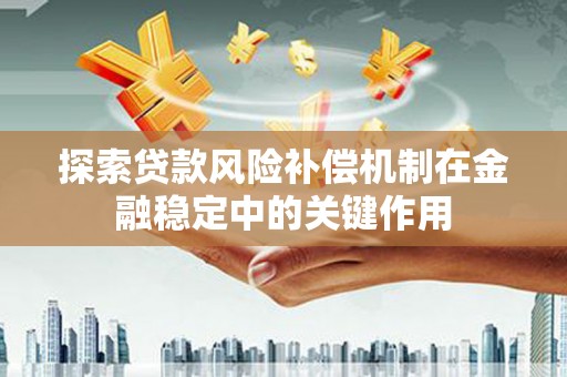 雨山探索贷款风险补偿机制在金融稳定中的关键作用
