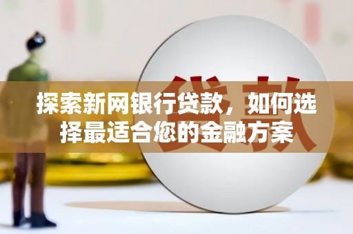 雨山探索新网银行贷款，如何选择最适合您的金融方案