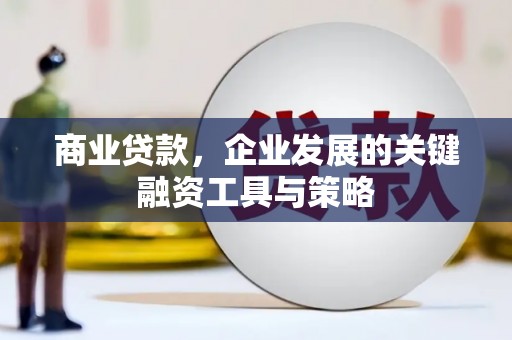 雨山商业贷款，企业发展的关键融资工具与策略