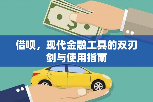 雨山借呗，现代金融工具的双刃剑与使用指南