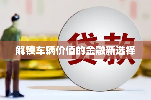 雨山解锁车辆价值的金融新选择
