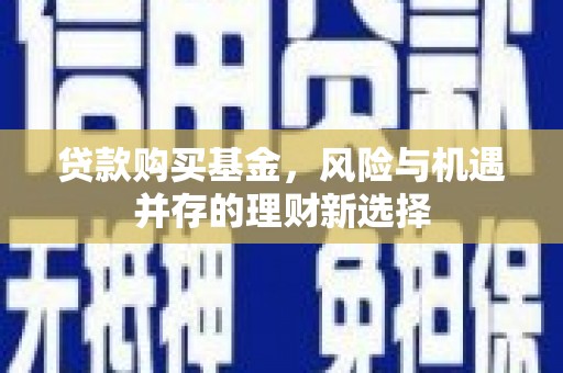 雨山贷款购买基金，风险与机遇并存的理财新选择
