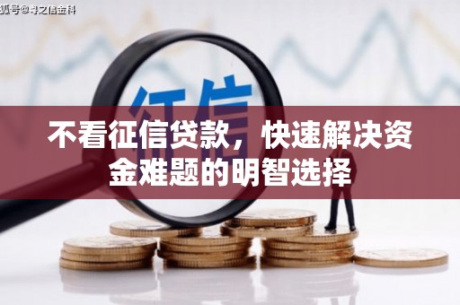 雨山不看征信贷款，快速解决资金难题的明智选择