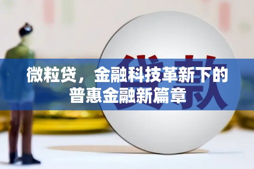 雨山微粒贷，金融科技革新下的普惠金融新篇章