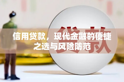 雨山信用贷款，现代金融的便捷之选与风险防范