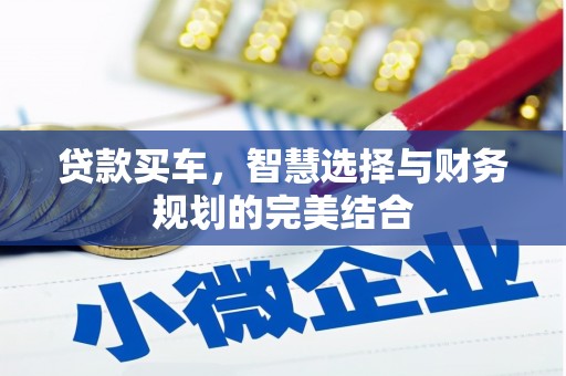 雨山贷款买车，智慧选择与财务规划的完美结合