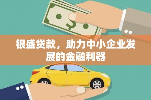 雨山银盛贷款，助力中小企业发展的金融利器