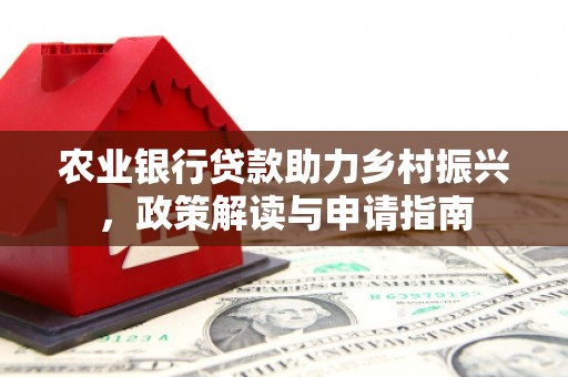 雨山农业银行贷款助力乡村振兴，政策解读与申请指南