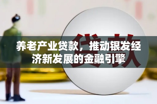 雨山养老产业贷款，推动银发经济新发展的金融引擎