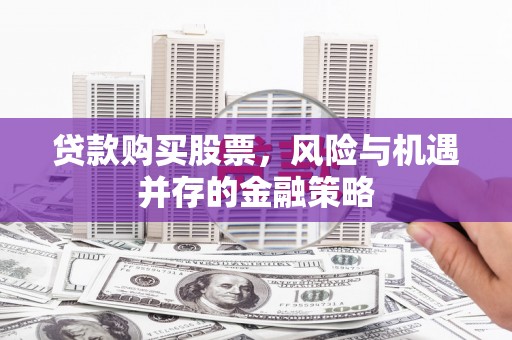 雨山贷款购买股票，风险与机遇并存的金融策略