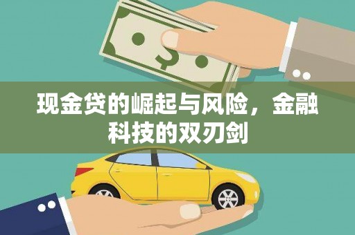 雨山现金贷的崛起与风险，金融科技的双刃剑