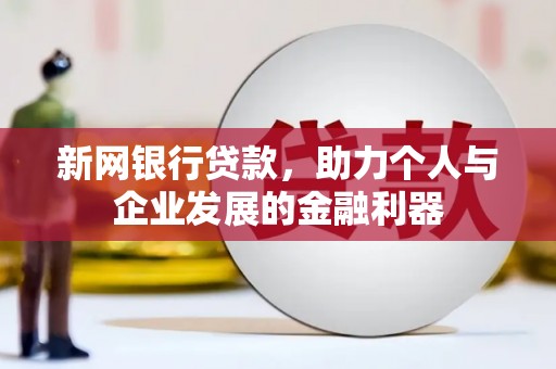 雨山新网银行贷款，助力个人与企业发展的金融利器