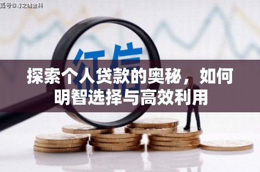 雨山探索个人贷款的奥秘，如何明智选择与高效利用