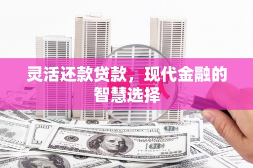 雨山灵活还款贷款，现代金融的智慧选择