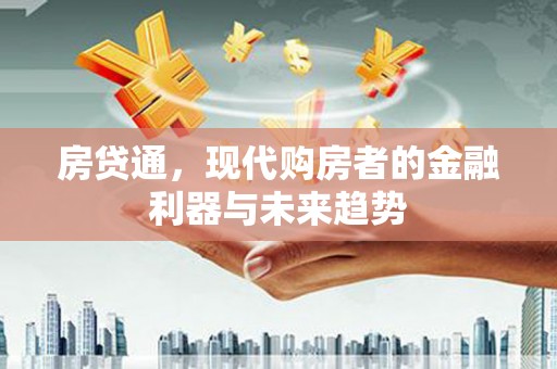 雨山房贷通，现代购房者的金融利器与未来趋势