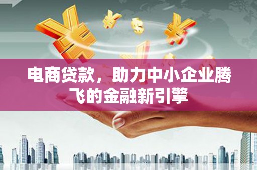 雨山电商贷款，助力中小企业腾飞的金融新引擎