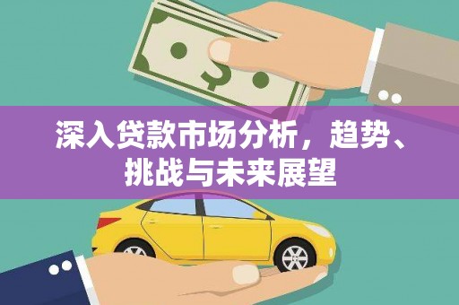 雨山深入贷款市场分析，趋势、挑战与未来展望