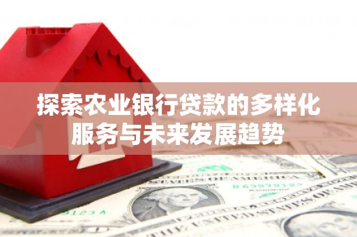 雨山探索农业银行贷款的多样化服务与未来发展趋势