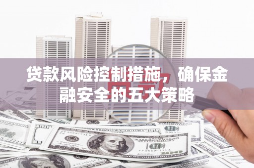雨山贷款风险控制措施，确保金融安全的五大策略