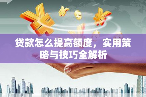雨山贷款怎么提高额度，实用策略与技巧全解析