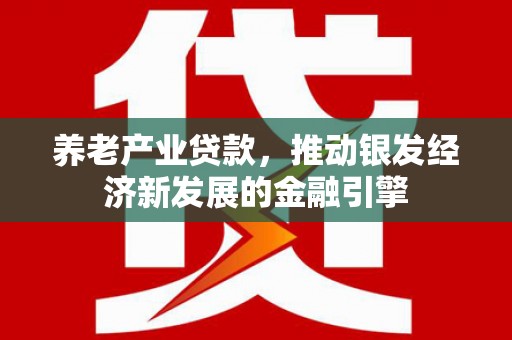 雨山养老产业贷款，推动银发经济新发展的金融引擎