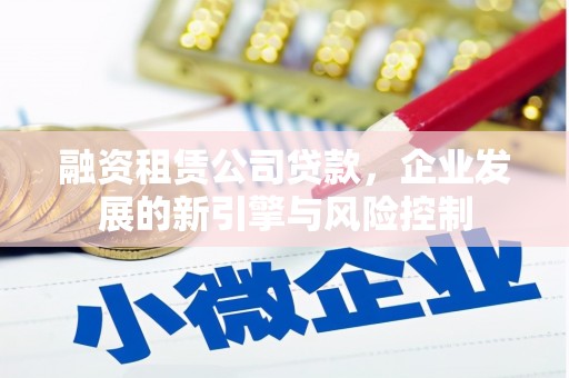 雨山融资租赁公司贷款，企业发展的新引擎与风险控制