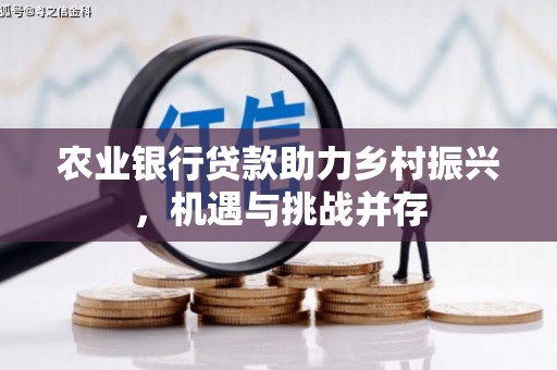 雨山农业银行贷款助力乡村振兴，机遇与挑战并存