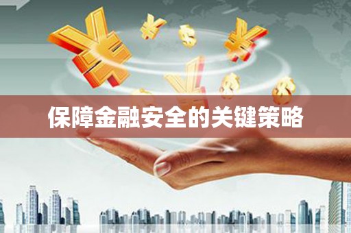 雨山保障金融安全的关键策略
