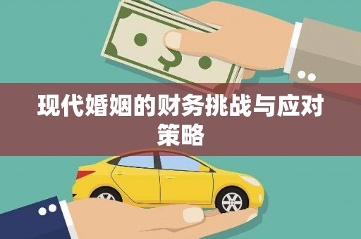 雨山现代婚姻的财务挑战与应对策略