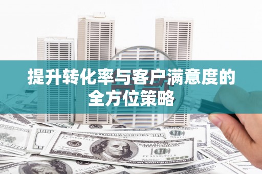 雨山提升转化率与客户满意度的全方位策略