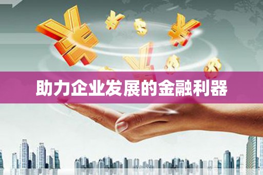 雨山助力企业发展的金融利器