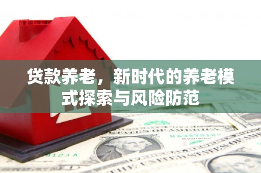 雨山贷款养老，新时代的养老模式探索与风险防范