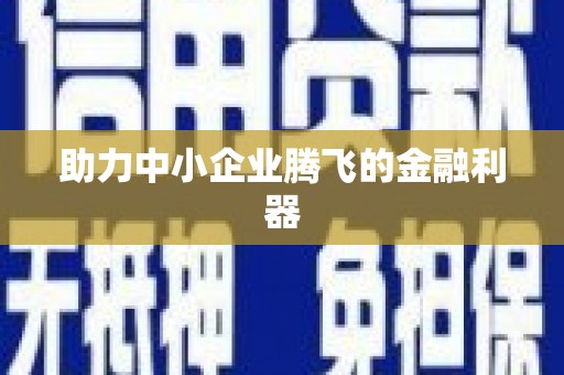 雨山助力中小企业腾飞的金融利器