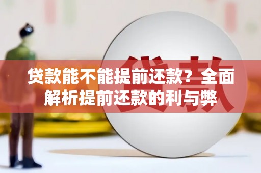 雨山贷款能不能提前还款？全面解析提前还款的利与弊